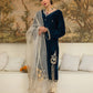 Mumtaz embroidered formal dress front view