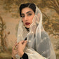 black , velvet, formal , wedding outfit, embroidered. Gazelle by Roma Abbas 