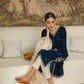 Mumtaz embroidered formal dress front view